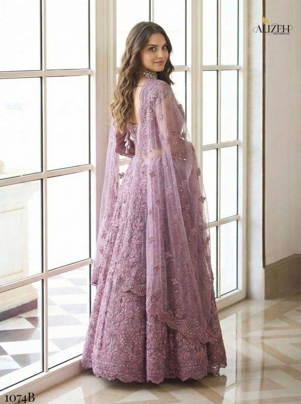 Alizeh Bridal Heritage 1074 Affordable lehenga choli in Bangalore